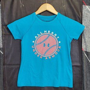3/$20.   Youth S Under Armour T-shirt